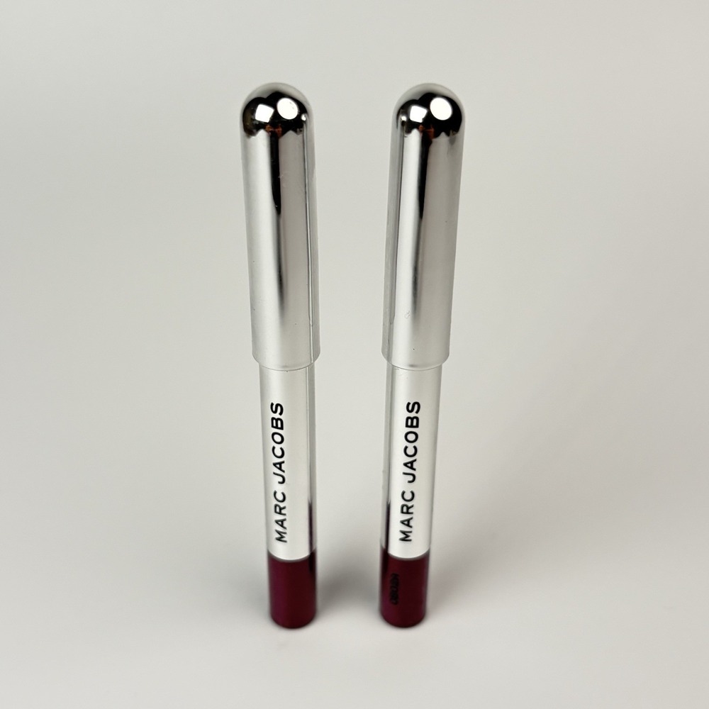 MARC JACOBS Set 2x Highliner Eyeliner Gel Eye Crayon Liner Cherry On Taupe Seale